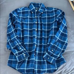 Ralph Lauren Blue Plaid Men's Shirt